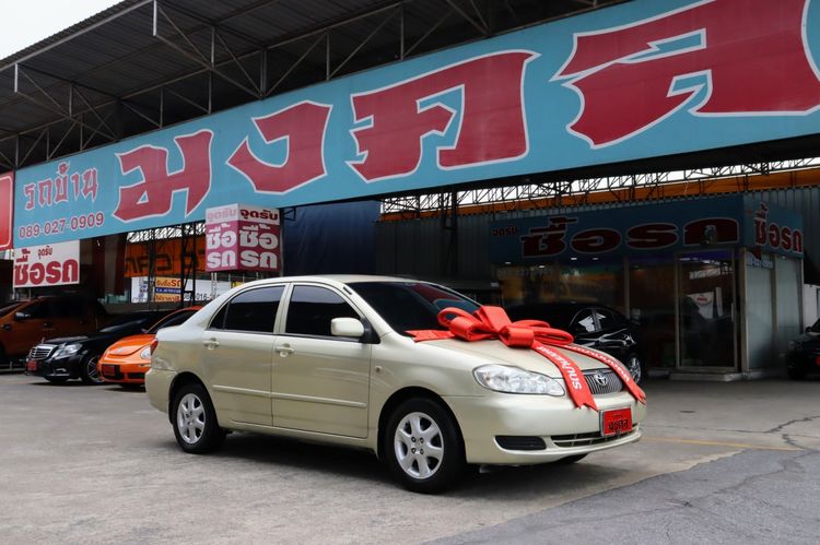 Toyota Altis 2006.0 มือสอง เบนซิน ไมล์  เครดิตดีออกรถ 0 บาท ไม่เคยชน
