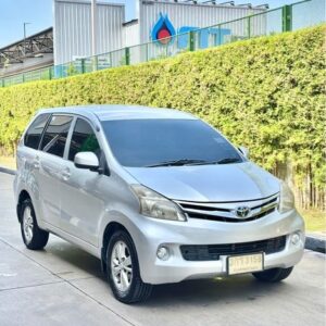 Toyota Avanza 2014.0 มือสอง เบนซิน ไมล์ เครดิตดีออกรถ 0 บาท ฟรีดาวน์