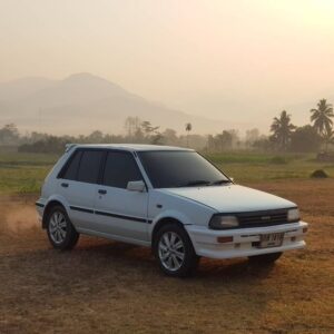 Toyota Starlet 1988.0 มือสอง เบนซิน ไมล์ เครดิตดีออกรถ 0 บาท เช็กศูนย์ทุกระยะ